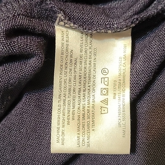 *2 for 1 Bargain, Yellow and Navy Long Sleeve Tops, size M - Picture 11 of 11